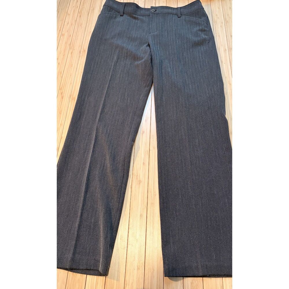 Christopher & Banks Women’s Size 10 Black Gray Textured Dress Pants
